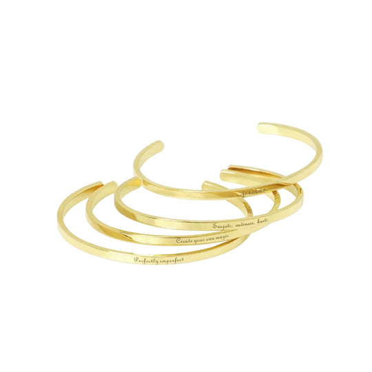 Inspiring Quote Bangle