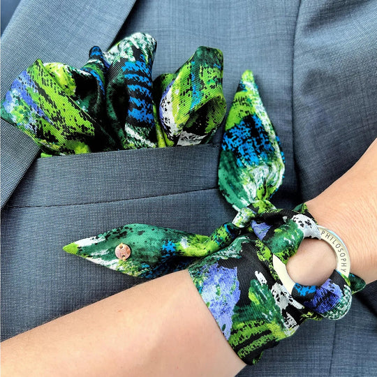 His & Hers Jax silk set