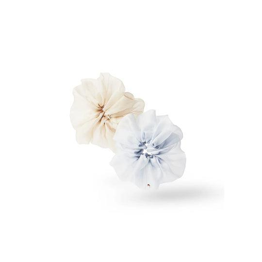 XL organza silk scrunchie