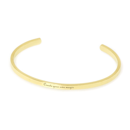 Inspiring Quote Bangle