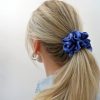Ocean blue scrunchie