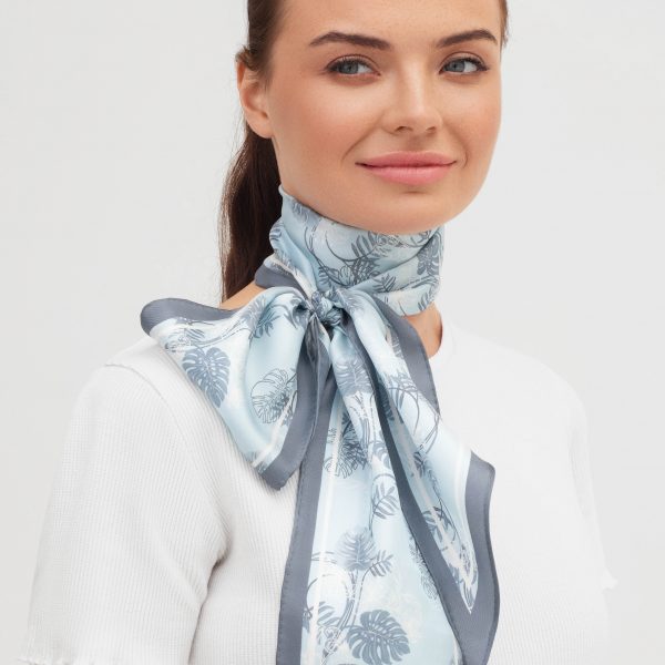 Narrow Small Pine Silk Scarves Michelsons UK 
