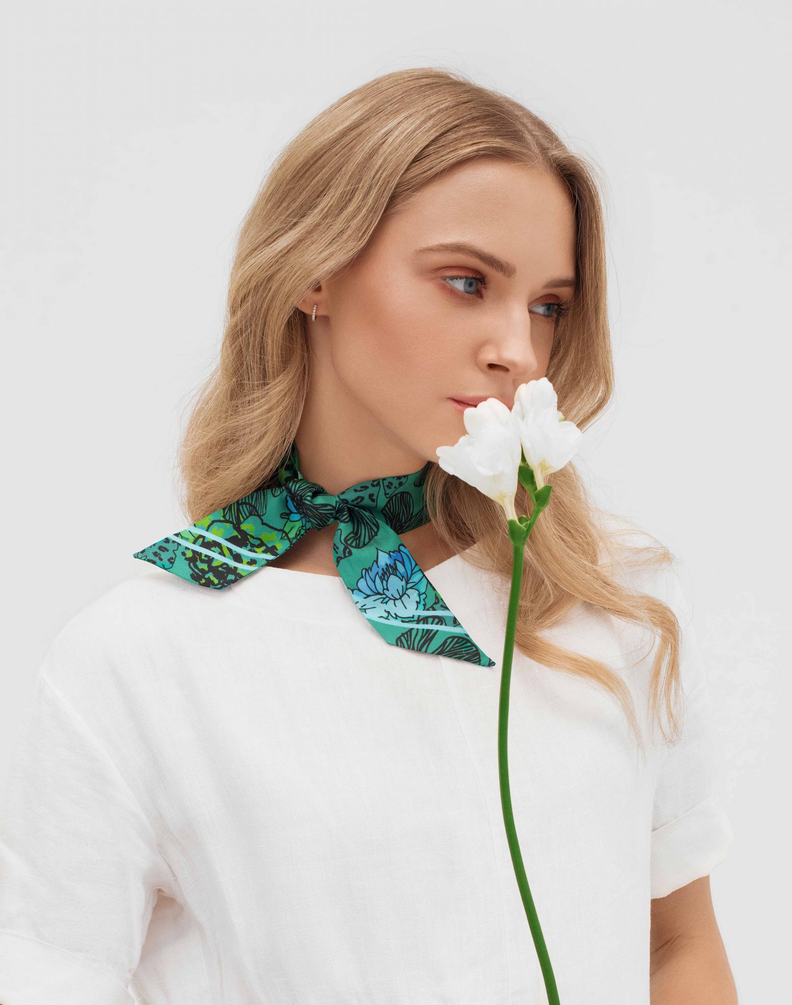 Bree Mini Silk Scarf | Silk Philosophy